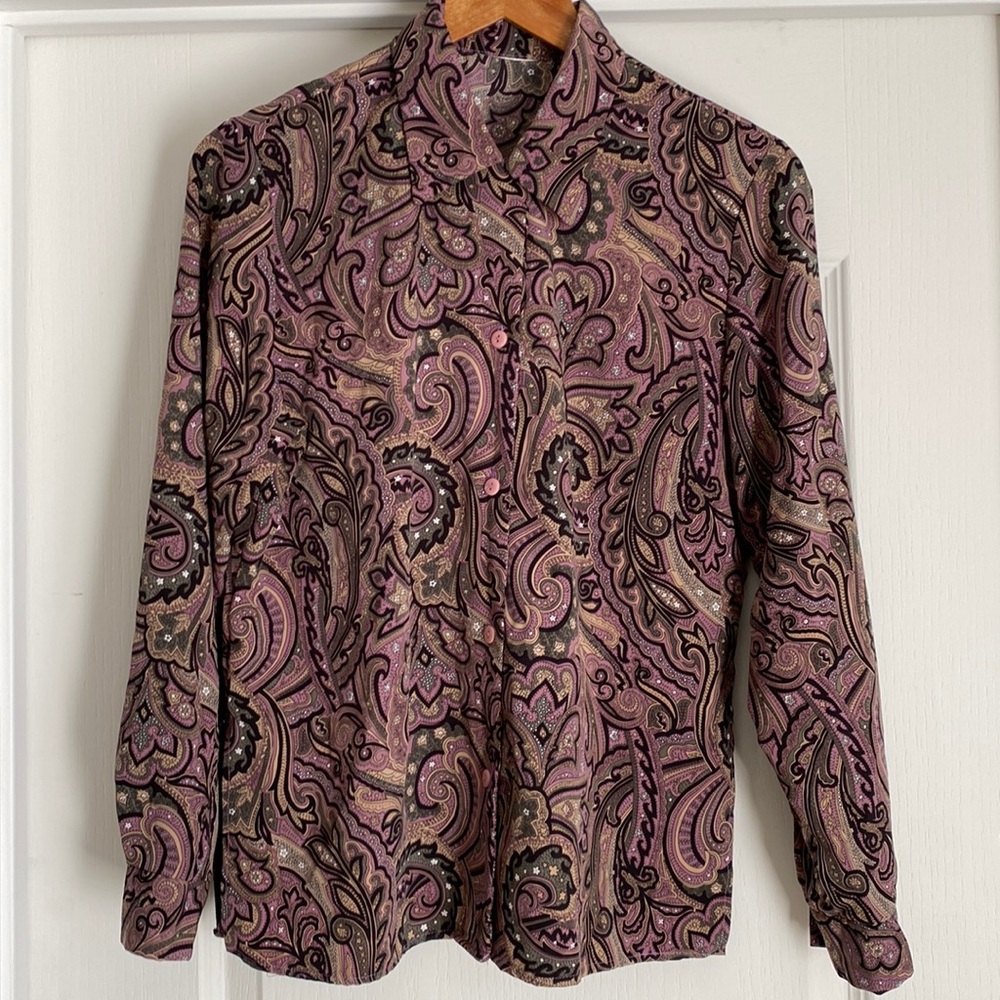 Paisley Button-up Shirt